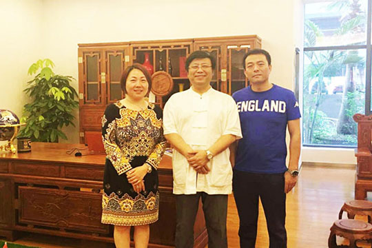 孔子后裔 文化界名家孔维克先生作客mile米乐集团